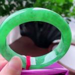 满绿正圈手镯